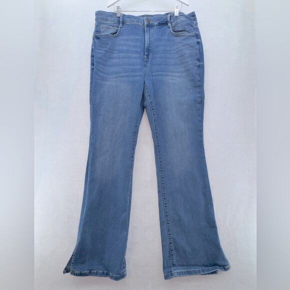 Nine West Bootcut Stretch Jeans size 16W - Picture 1 of 5